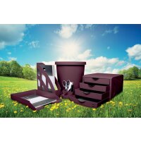 helit Corbeille à courrier the green staff, A4, bleu