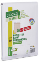 GPV Pochettes dexpédition Green ECO, C4, kraft brun