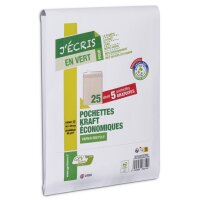 GPV Versandtaschen Green ECO, C5, 162 x 229 mm, braun