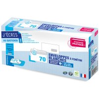 GPV Enveloppes, C5, 162 x 229 mm, sans fenêtre, blanc