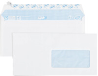 GPV Briefumschläge, DL, 110 x 220 mm, weiss, mit Fenster