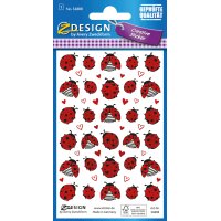 AVERY Zweckform ZDesign Sticker CREATIVE coccinelles