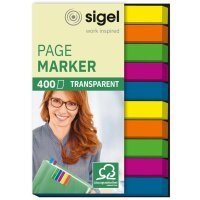 sigel Marque-page repositionnable micro, 50 x 6 mm