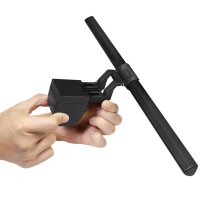 LogiLink Lampe à pince LED avec connexion USB, noir