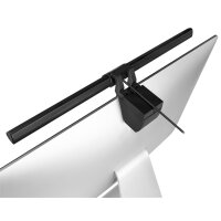 LogiLink Lampe à pince LED avec connexion USB, noir