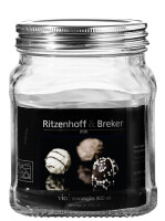 Ritzenhoff & Breker Bocal VIO, carré, 0,9 litre