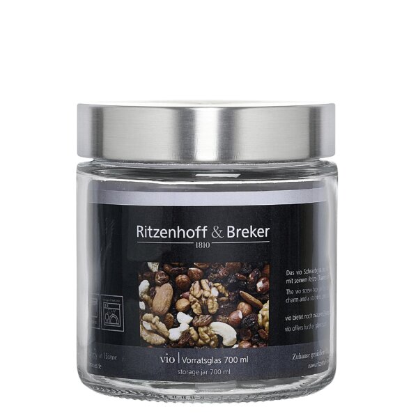 Ritzenhoff & Breker Bocal VIO, rond, 1,2 litre