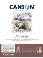 CANSON Papier beaux-arts Mi-Teintes, en bloc, 240 x 320 mm