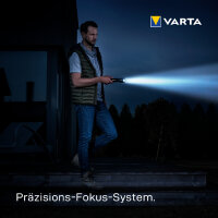 VARTA Torche LED Night Cutter F40, 6x piles AA fournies