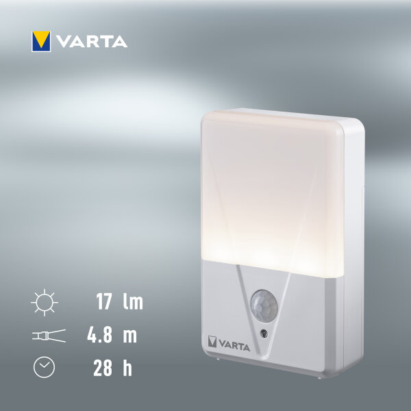 VARTA Détecteur de mouvement à LED Motion Sensor Night