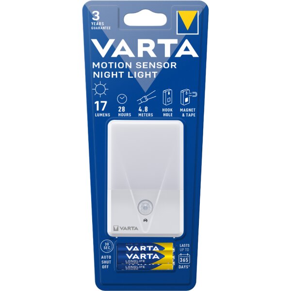 VARTA Lumière dorientation LED Motion Sensor Night Light