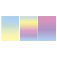 folia Papier transparent arc-en-ciel, 230 x 320 mm