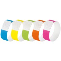 sigel Bracelets ID Super Soft, petit paquet, bleu néon