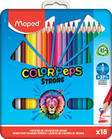 Maped Crayon de couleur COLORPEPS STRONG, étui...