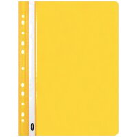 Oxford Chemise de rangement à lamelle, A4, PP, jaune