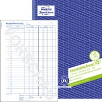 AVERY Zweckform Recycling-Formularbuch "Kassenbuch", A4