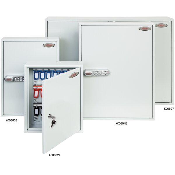 phoenix Schl&uuml;sselschrank KC0605E f&uuml;r 300 Schl&uuml;ssel,lichtgrau