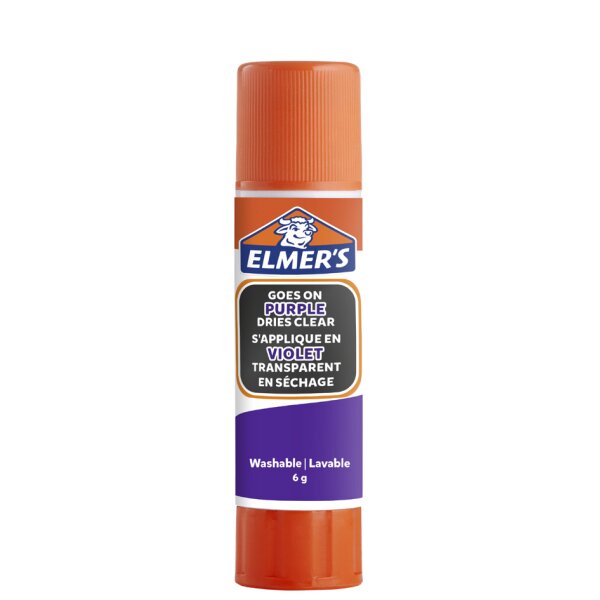 ELMERS Klebestift Disappearing Purple, 40 g, 5er Blister