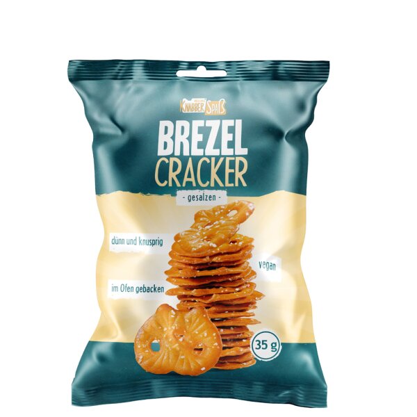 HELLMA Brezel Cracker, im Portionsbeutel &agrave; 35 g