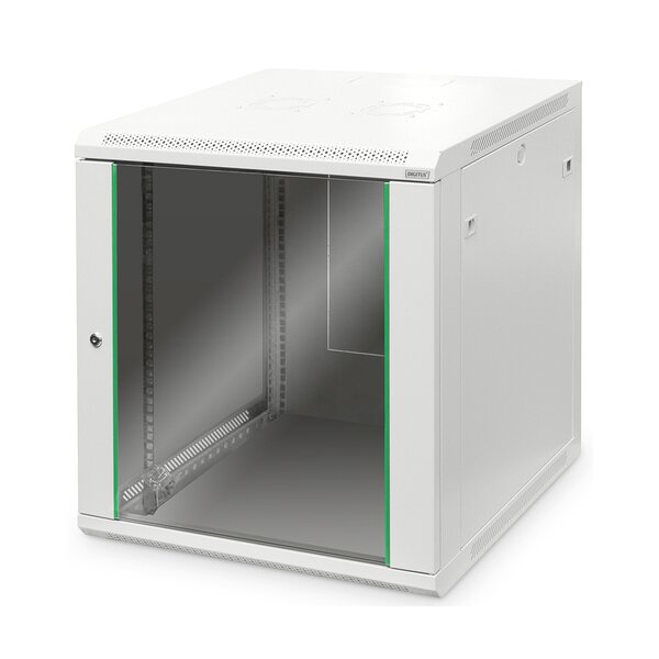 DIGITUS Boîtier mural 19 Dynamic Basic, 12 U, noir