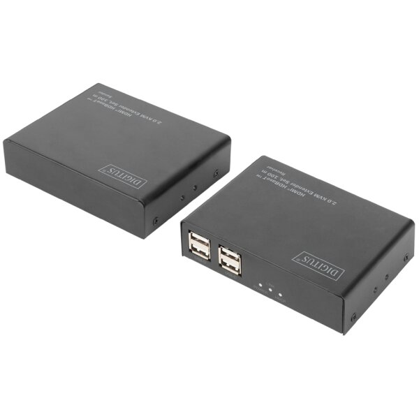 DIGITUS Kit dextension KVM HDMI 2.0, HDBase T, 100 m