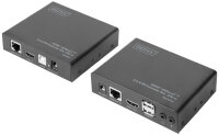 DIGITUS HDMI 2.0 KVM Extender Set, HDBase T, 100 m