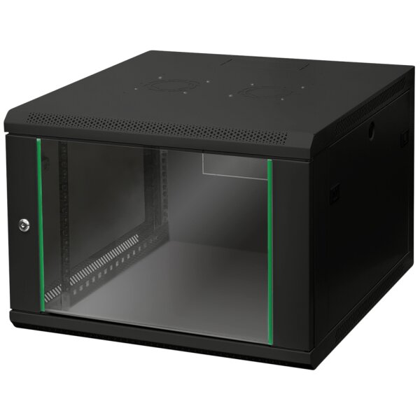 DIGITUS Boîtier mural 19 Dynamic Basic, 7 U, noir