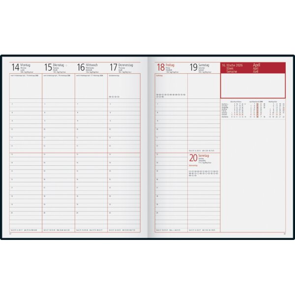 rido idé Agenda planning Manager TM Reflection, 2026, gris