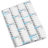 rido idé Plakatkalender, 1.020 x 680 mm, gefalzt,...