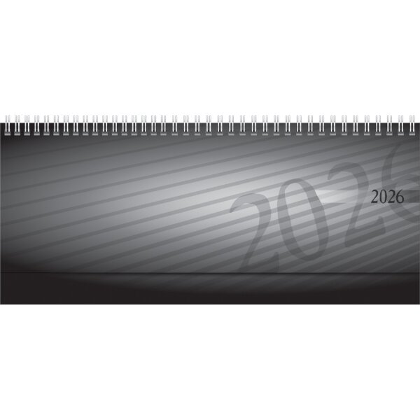 rido id&eacute; Tischkalender septant, 2027, anthrazit