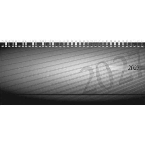 rido id&eacute; Tischkalender septant, 2027, anthrazit