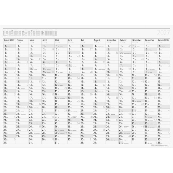 rido id&eacute; Wandkalender Plakatkalender young design PLUS