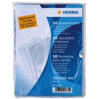 HERMA Ausweishülle, PP, 1-fach, 80 x 115 mm,...