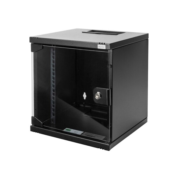 DIGITUS Coffret mural 10, 6 U, (L)312 x (P)300 mm, noir