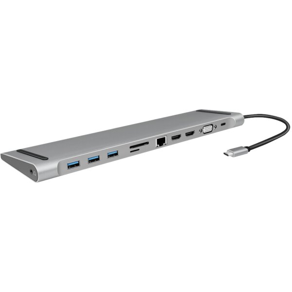 LogiLink Station daccueil USB 3.2 (Gen 1), USB-C, 11 ports