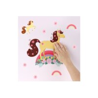 ALLC Wand Sticker WSLHMC01 Pferde 350x500 mm