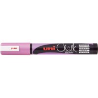 UNI-BALL Chalk Marker 1.8-2.5mm PWE-5M METALLIC PINK...