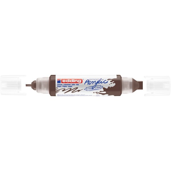 EDDING Acrylmarker 5400 double liner 5400-907 schokobraun sdm