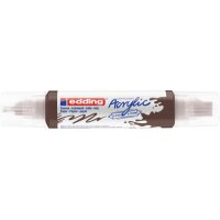 EDDING Acrylmarker 5400 double liner 5400-907 schokobraun...