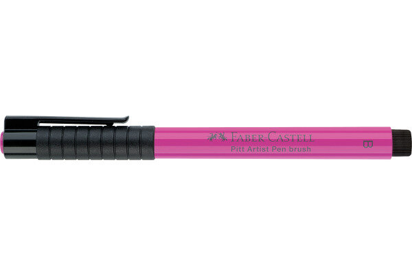 FABER-CASTELL Pitt Artist Pen Brush 2.5mm 167425 purpurrosa mittel