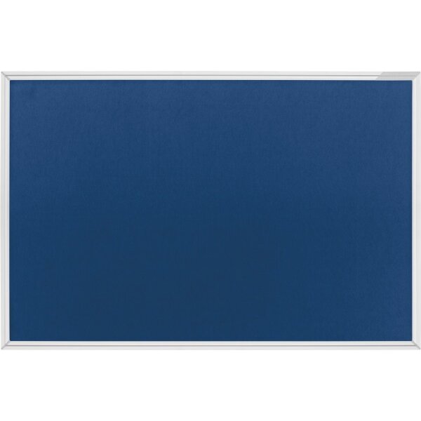MAGNETOPLAN Design-Pinnboard SP 1412003 bleu, feutre 1200x900mm