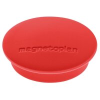 MAGNETOPLAN Magnet Discofix Junior 34mm 1662106 rot 10 Stk.
