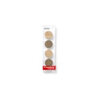 TRENDFORM Magnete WOOD ROUND FA3141 4er Set, Holz
