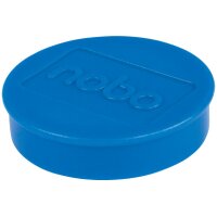 NOBO Aimant ronde 38mm 1915306 bleu 10 pcs.