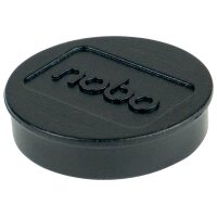 NOBO Magnet rund 32mm 1915298 schwarz 10 Stück
