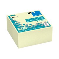 INFO Notes autocollantes 75x75mm 5120-01 antimicrobien,...