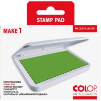 COLOP Tampon encreur MAKE 1, 90 x 50 mm, smooth green