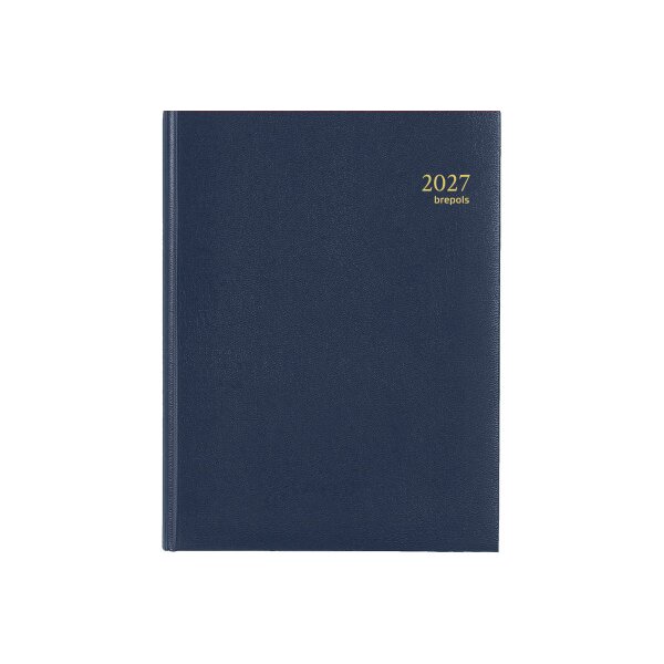 BREPOLS Agenda Timing Lima 2027 0.137.1256 1W/2S blau 17.1x22cm