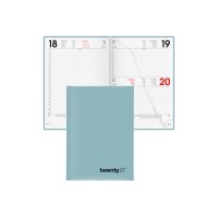 BIELLA Geschäftsagenda Colorful 2027 809701310027U 1T/1S salb.grün ML 14.5x20.5cm
