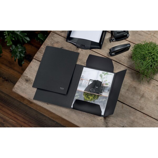 LEITZ Jurismappe Recycle A4 3906-00-95 schwarz, Karton